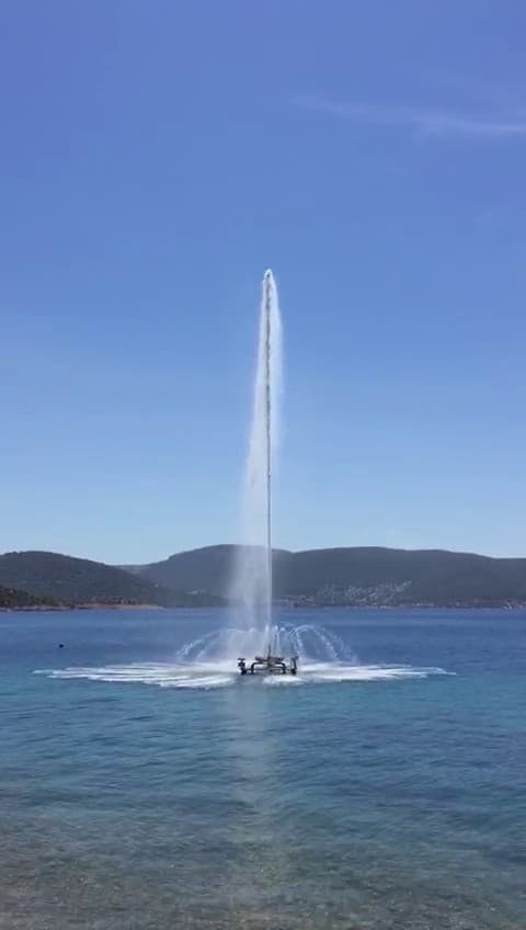 Savoy Hotel - Deniz İçi Fıskiye Uygulaması