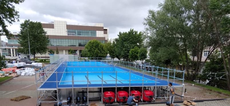 Gençlik ve Spor Bakanlığı - Prefabrik Yüzme Havuzları