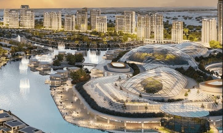 Pavilion City - 280.000m² Lagün Göleti